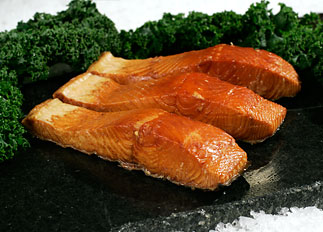 Smoked White King Salmon Smoked White King Salmon