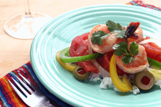Camarones a la Veracruzana (Shrimp Veracruz)